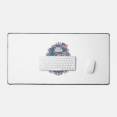 Patriottische Milkshake Amerika Bureaumat (Keyboard & Muis)