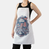 Patriottische Milkshake Amerika Schort (Insitu)