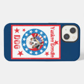 Patriottische Mini American Shepherd iPhone Hoesje (Achterkant horizontaal)