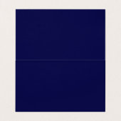 Patriottische, minimale moderne stijl visitekaartje (Binnenkant ongevouwen)