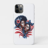 Patriottische Moederdag Case-Mate iPhone Case (Achterkant)