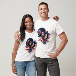 Patriottische Moederdag T-shirt