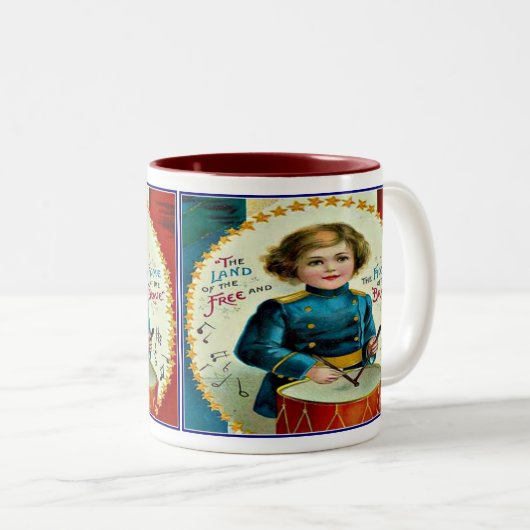 Patriottische Mok op 4 juli (Voorkant rechts)