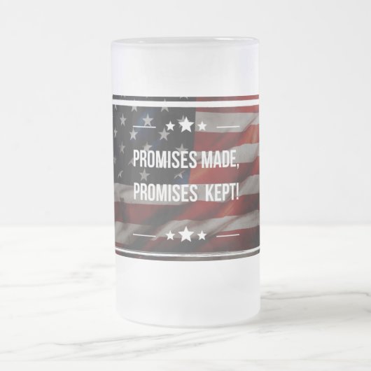 patriottische Mok van bevroren bier (Center)