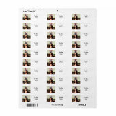 Patriottische Mona Lisa - Klaar voor Onafhankelijk Etiket (Full Sheet)