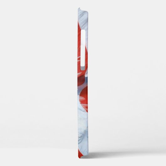 Patriottische monogrammen Bald Eagle American Flag Case-Mate iPhone Case (Achterkant / Links)