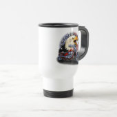 Patriottische Motor Eagle Reisbeker (Voorkant rechts)