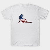 Patriottische Mudflap Meisje T-shirt