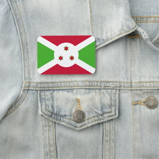 Patriottische naamplaatje met vlag van Burundi (In situ)