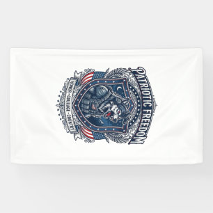 Patriottische Nachtmissie Patriot Wolf Militair Ge Spandoek