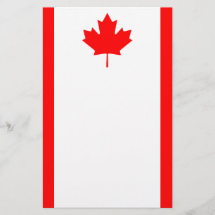 Patriottische nationale vlag van CANADA Briefpapier