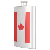 Patriottische nationale vlag van CANADA Heupfles (Links)