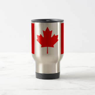 Patriottische nationale vlag van CANADA Reisbeker