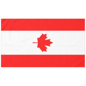 Patriottische nationale vlag van CANADA Tafelkleed (Voorkant (Horizontaal))