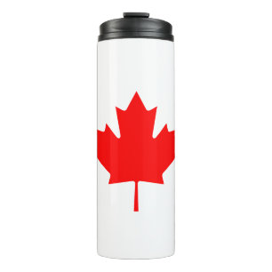 Patriottische nationale vlag van CANADA Thermosbeker