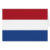 Patriottische Nederlandse vlag (Voorkant Horizontaal)