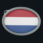 Patriottische Nederlandse vlag Gesp<br><div class="desc">Patriottische vlag van Nederland.</div>