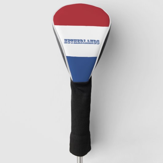 Patriottische Nederlandse vlag Golfheadcover (Voorkant)