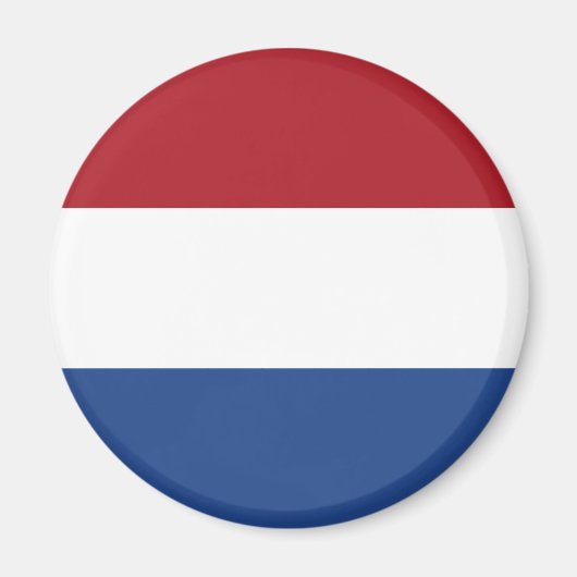 Patriottische Nederlandse vlag Magneet (Voorkant)