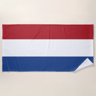 Patriottische Nederlandse vlag Strandlaken