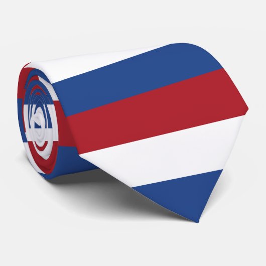 Patriottische Nederlandse vlag Stropdas (Opgerold)