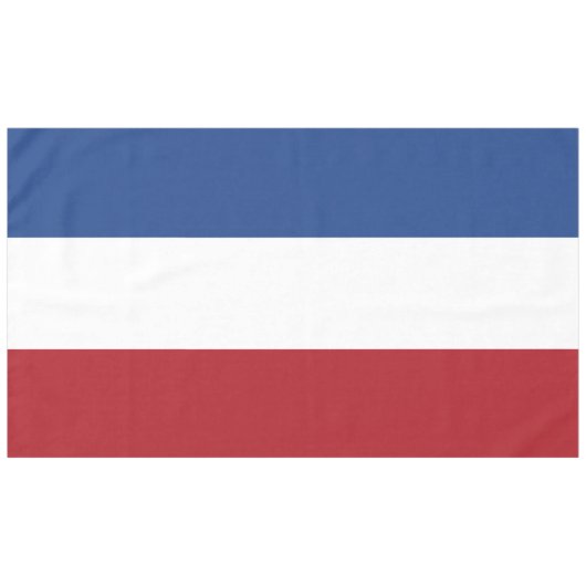 Patriottische Nederlandse vlag Tafelkleed (Voorkant (Horizontaal))