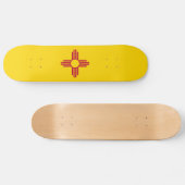 Patriottische New Mexico State Flag Persoonlijk Skateboard (Horizontaal)