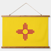 Patriottische New Mexico Tapestry, Nieuwe Mexicaan Hangend Wandkleed (Voorkant)