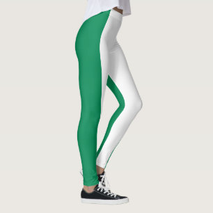 Patriottische Nigeriaanse vlag Leggings