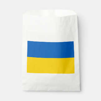 Patriottische Oekraïense Vlag Favorietentasje Bedankzakje