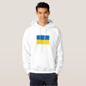 Patriottische Oekraïense vlag Hoodie (Voorkant volledig)