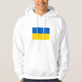 Patriottische Oekraïense vlag Hoodie (Voorkant)