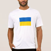 Patriottische Oekraïense vlag T-shirt (Voorkant)