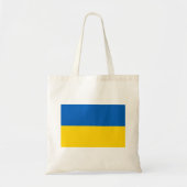 Patriottische Oekraïense vlag Tote Bag (Voorkant)