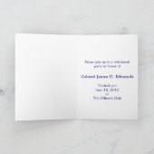 Patriottische of militaire uitnodiging (Binnen)