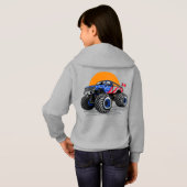 Patriottische Offroad Monstertruck Avontuur (Achterkant volledig)