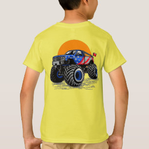 Patriottische Offroad Monstertruck Avontuur T-shirt