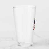 Patriottische Olifant Vlag Vintage Vector Ontwerp_ Glas (Rechts)