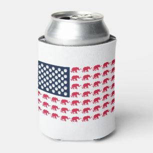 patriottische olifanten blikjeskoeler