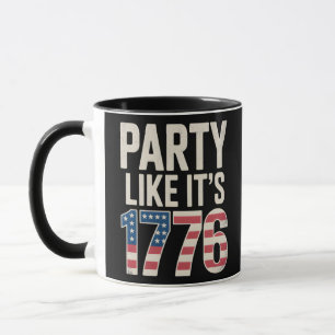 Patriottische Onafhankelijkheidsdag, feest alsof h Mok