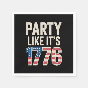Patriottische Onafhankelijkheidsdag, feest alsof h Servet