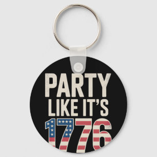 Patriottische Onafhankelijkheidsdag, feest alsof h Sleutelhanger