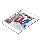 Patriottische Onafhankelijkheidsdag Notitieboek (Linkerzijde)