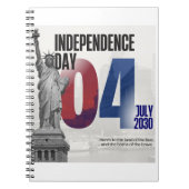 Patriottische Onafhankelijkheidsdag Notitieboek (Voorkant)