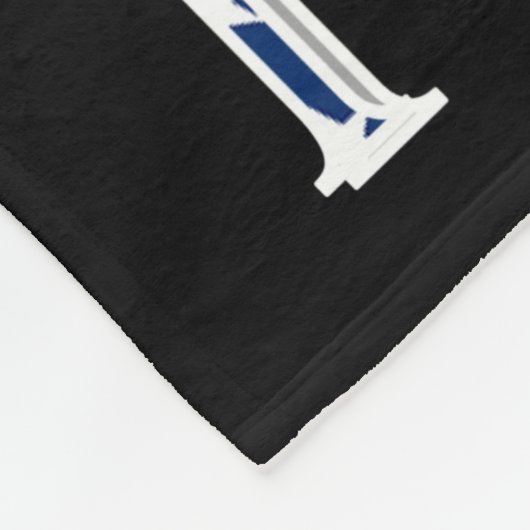 Patriottische oom Sam Dabbing, 4 juli Fleece Deken (Hoek)