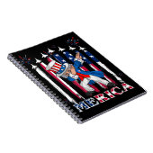 Patriottische oom Sam Dabbing, 4 juli Notitieboek (Rechterzijde)