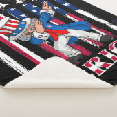 Patriottische oom Sam Dabbing, 4 juli Sherpa Deken (3/4)