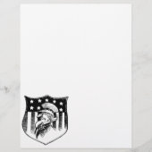  patriottische oom Sam en Amerikaanse vlag Flyer (Voorkant)