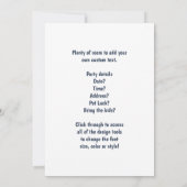  patriottische oom Sam ik wil jou Kaart (Achterkant)