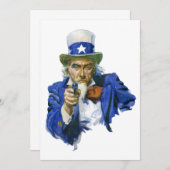  Patriottische oom Sam met Star-Pet en -Pistool (Voorkant / Achterkant)